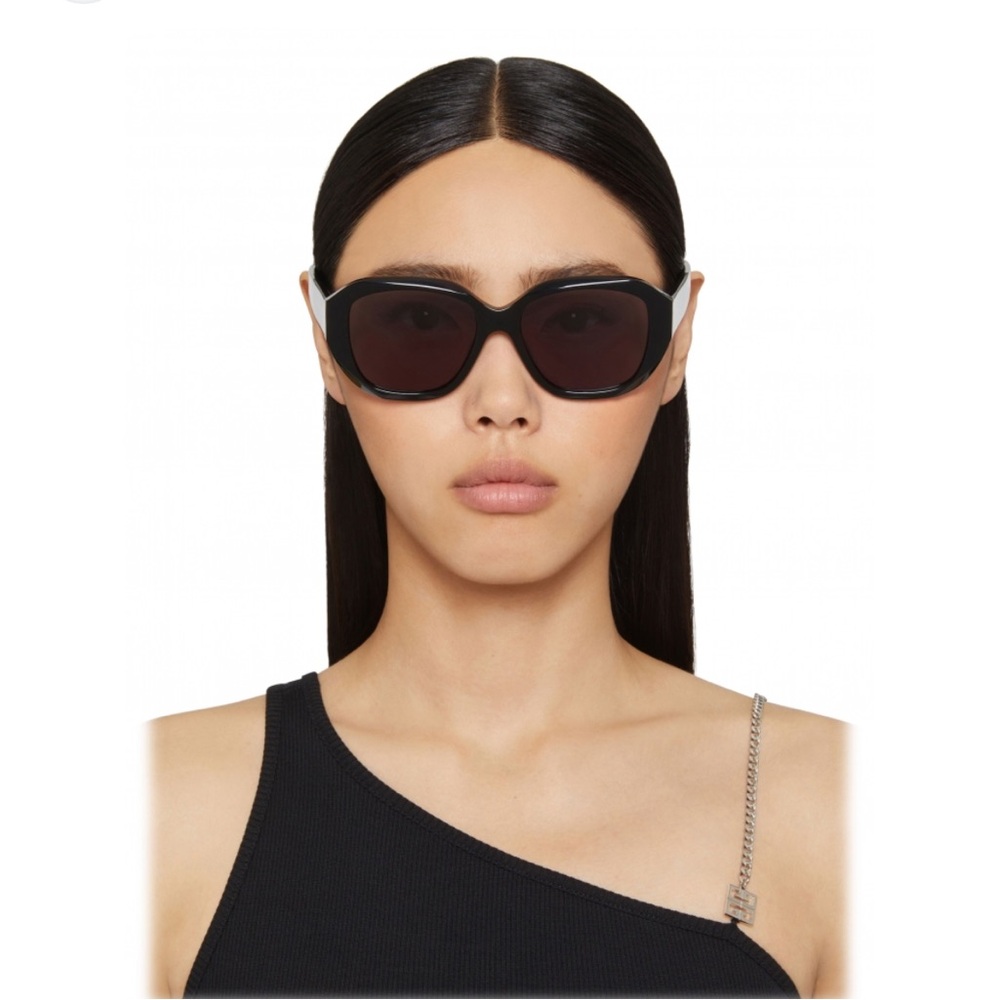 Givenchy Gvday 55mm Round Sunglasses